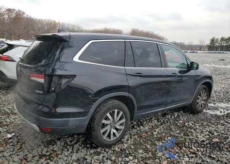 2019 Honda Pilot Exl z USA, uszkodzony, nr VIN 5FNYF6H5XKB080433